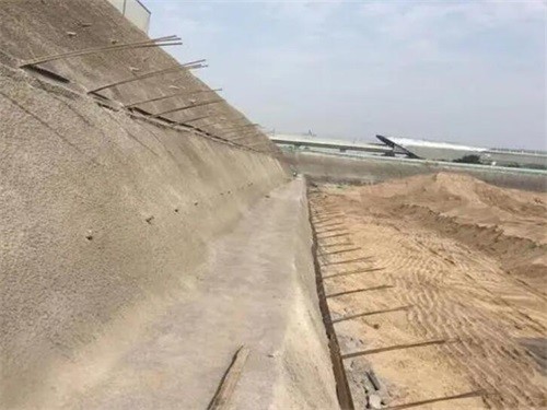 古塔河道边坡加固